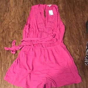 Pink romper
